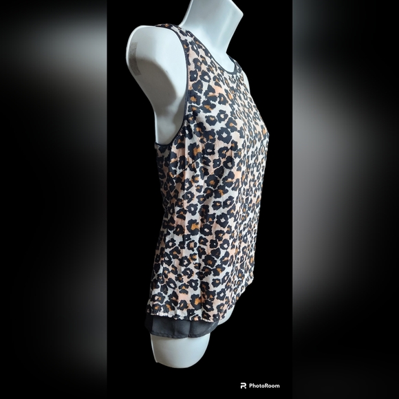 H&M Leopard Sleeveless Blouse - Picture 3 of 4